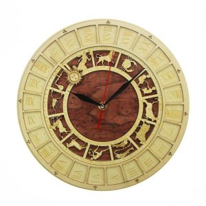 horloge steampunk astrologique