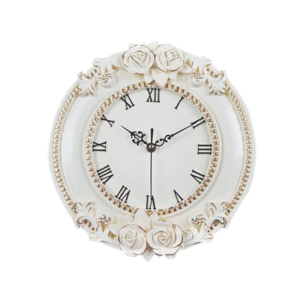 horloge vintage blanche