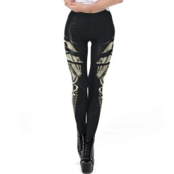 legging Steampunk Noir