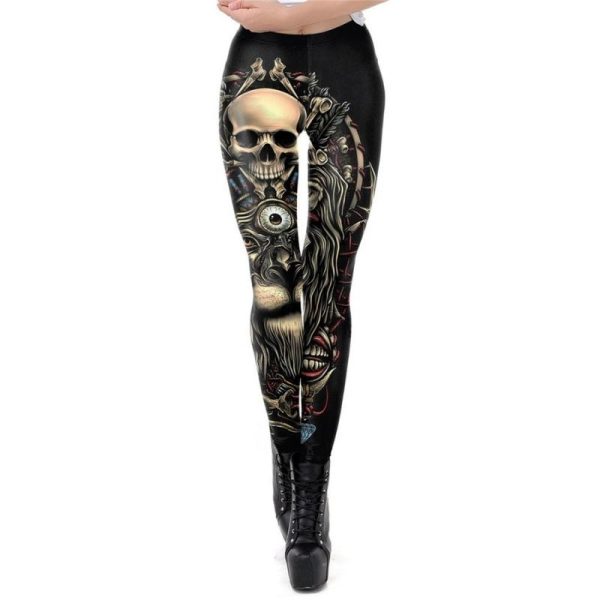 legging tête de mort