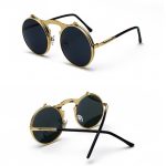 Lunettes à double verre steampunk