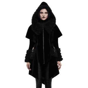 manteau gothique victorien noir