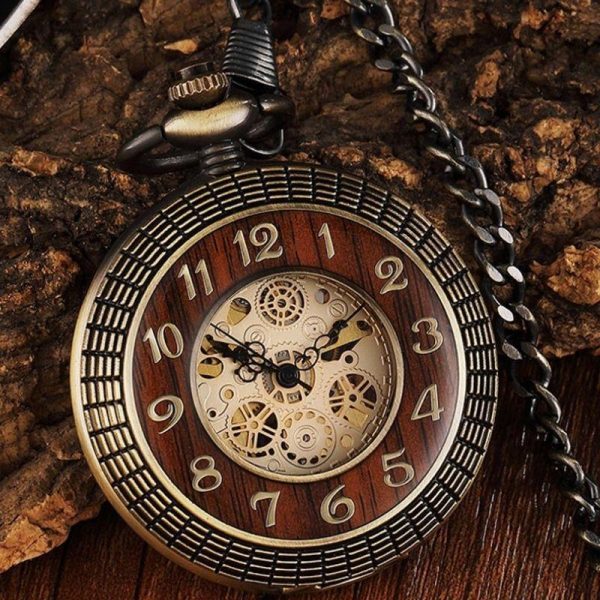 montre à gousset steampunk