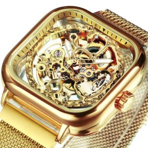 Montre Steampunk Mécanisme Apparent