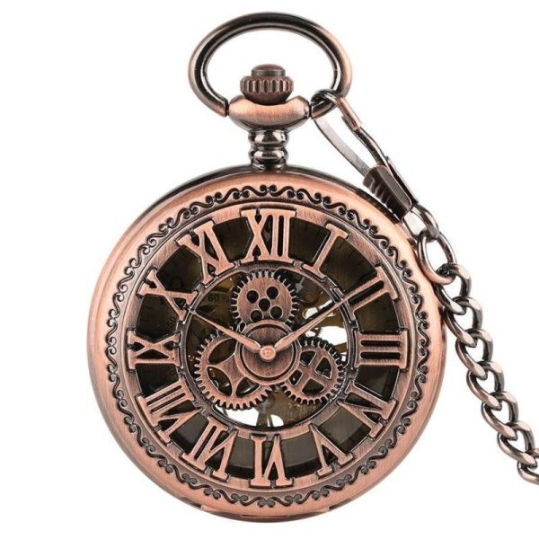 montre de poche ancienne steampunk