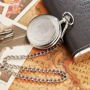 montre à gousset argent vintage