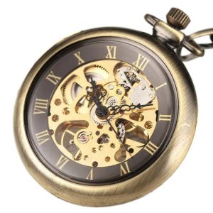 montre gousset bronze