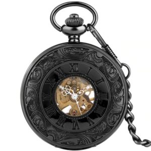 Montre à Gousset Steampunk Chiffres Romains