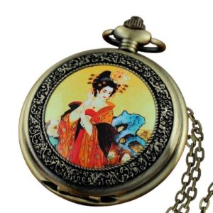montre à gousset steampunk japonais