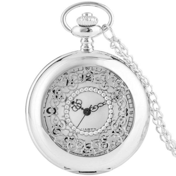 montre gousset femme argent