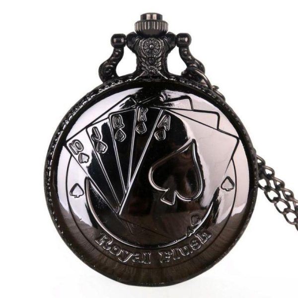 Montre à Gousset Steampunk Poker