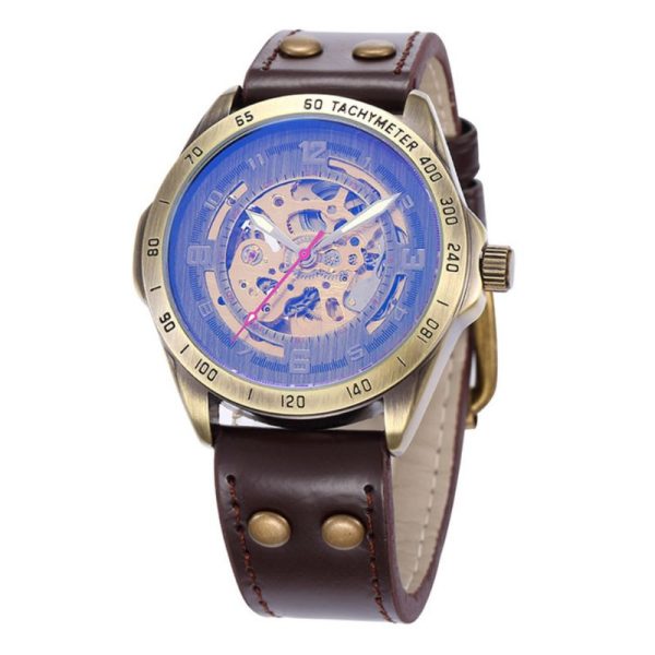 montre mécanisme apparent homme