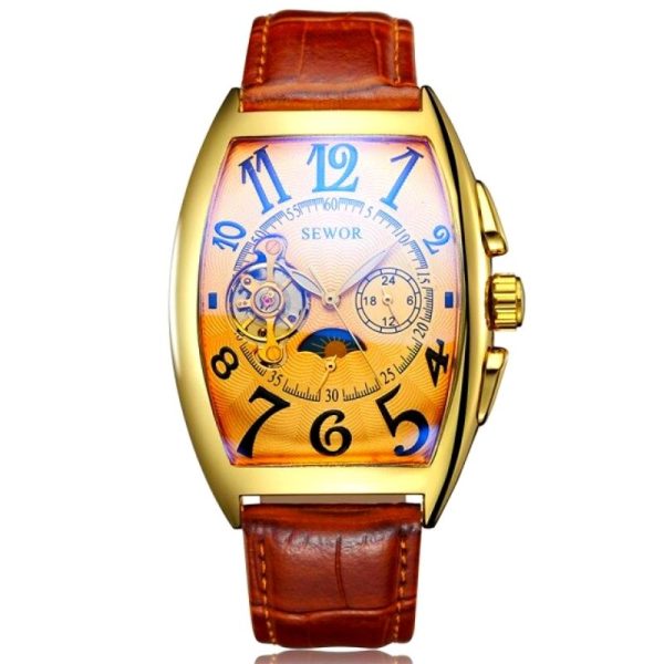 montre rectangulaire homme