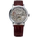 conception horlogère montre skeleton