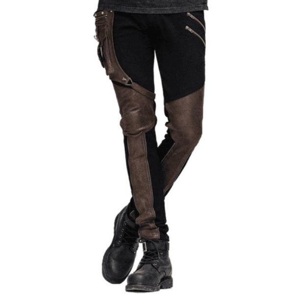 pantalon steampunk gothique homme