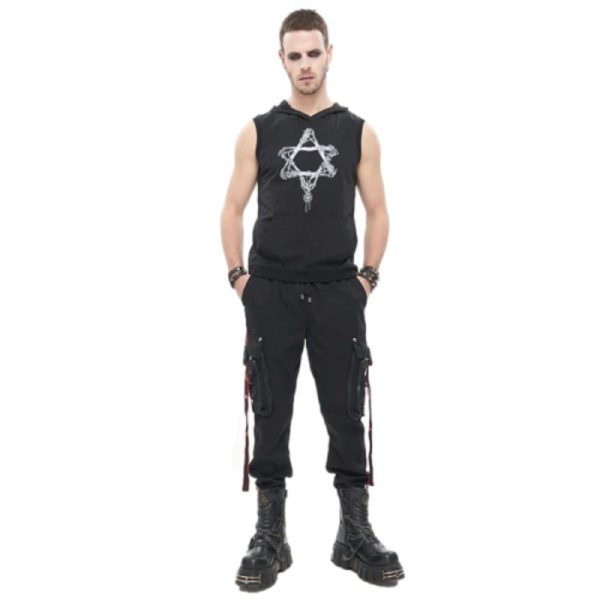 pantalon cargo rock métal