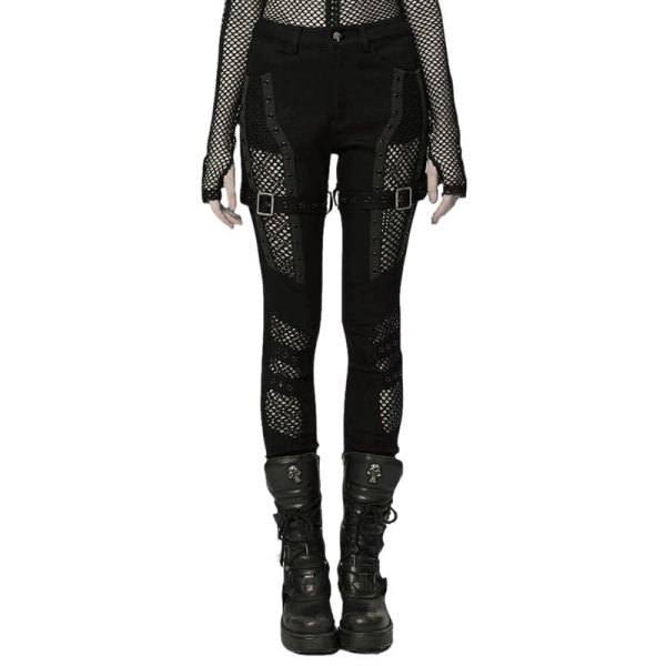 pantalon punk femme