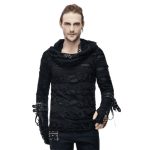 pull à capuche gothique
