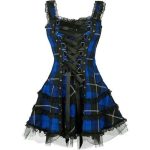 robe à carreaux mode alternative