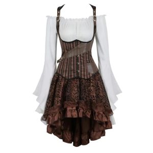 robe corset pirate élégante