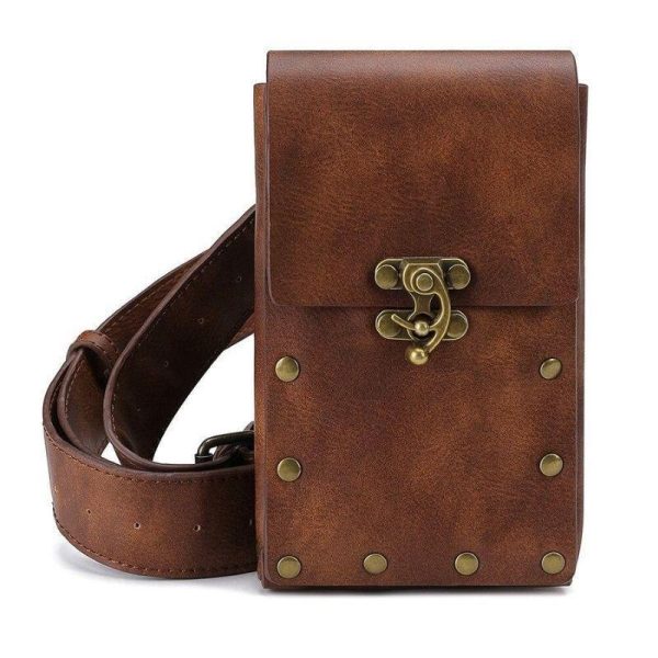 Sacoche Steampunk cuir