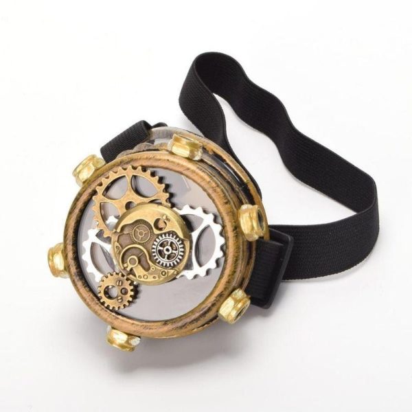 monocle steampunk bronze