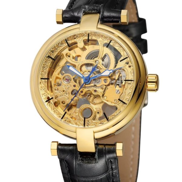 montre squelette femme