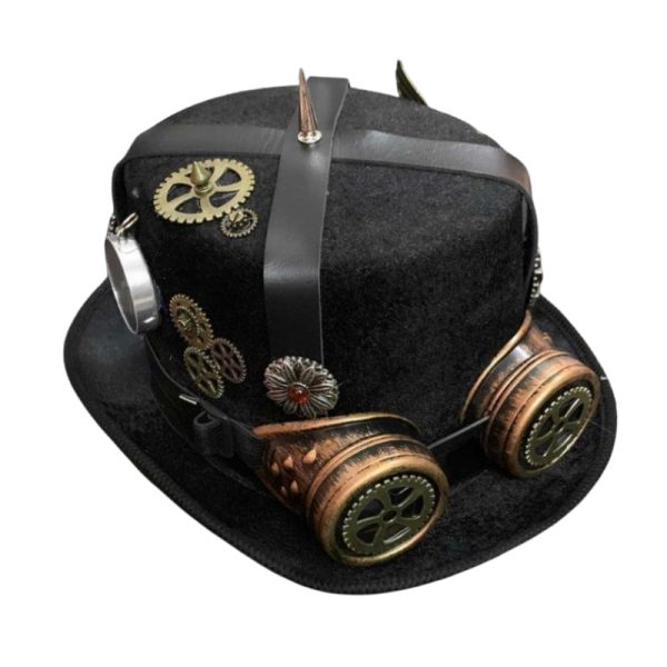Chapeau steampunk customisé