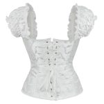 bustier floral en dentelle
