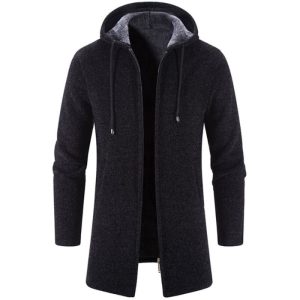cardigan à capuche homme