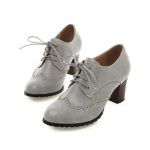 chaussures femme à lacets