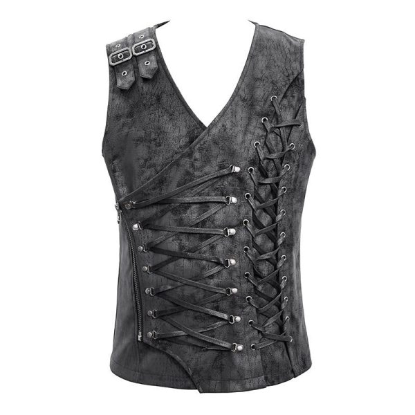 Corset steampunk homme