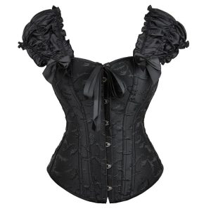 corset victorien noir