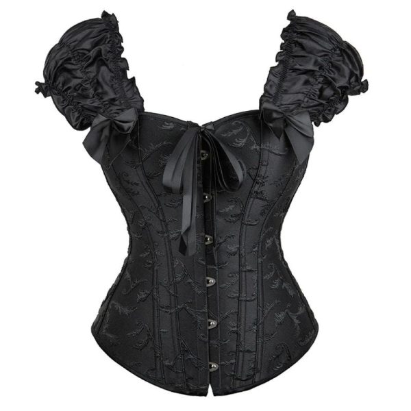 corset victorien noir