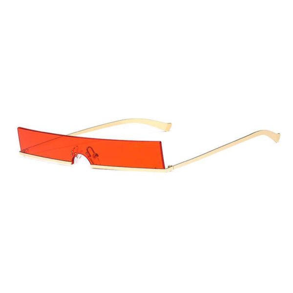 lunettes de soleil rectangulaires inversées