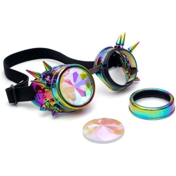 lunettes kaléidoscope steampunk