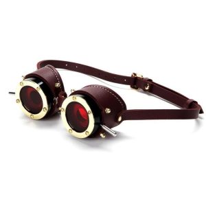 Lunettes Steampunk Goggles en action