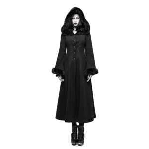 manteau époque victorienne noir