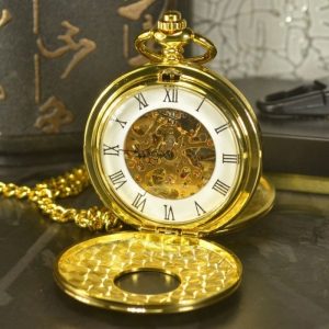 Montre à Gousset Steampunk Double Face