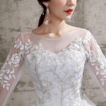 Haute couture robe victorienne