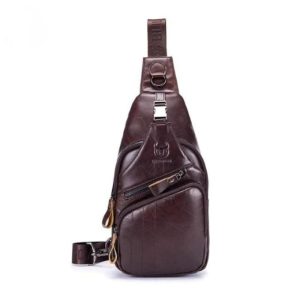 sac poitrine cuir