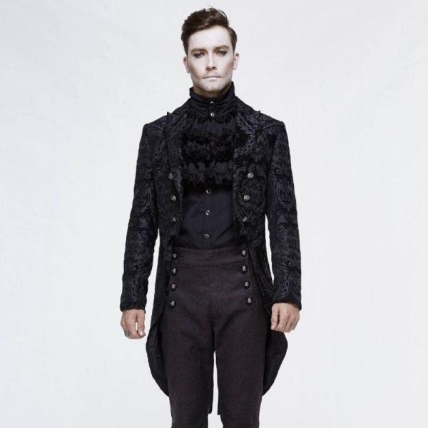 veste steampunk gothique noire