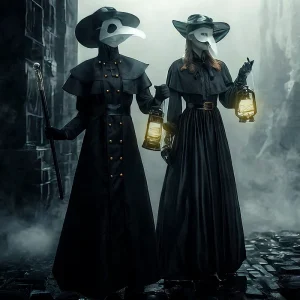 Masque Steampunk Médecin de la Peste – Costume Gothique & Cosplay Victorien